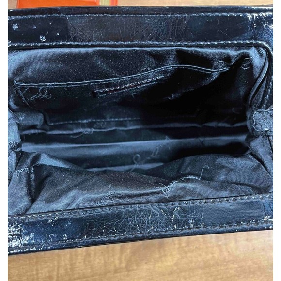 VERA BRADLEY Wristlet Clutch Jacquard Black Red Flowers Limited Edition - Picture 6 of 6